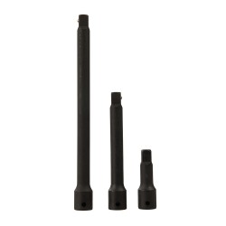 Prolongadores para vasos de impacto, 3 pzas. 75, 150 y 250 mm