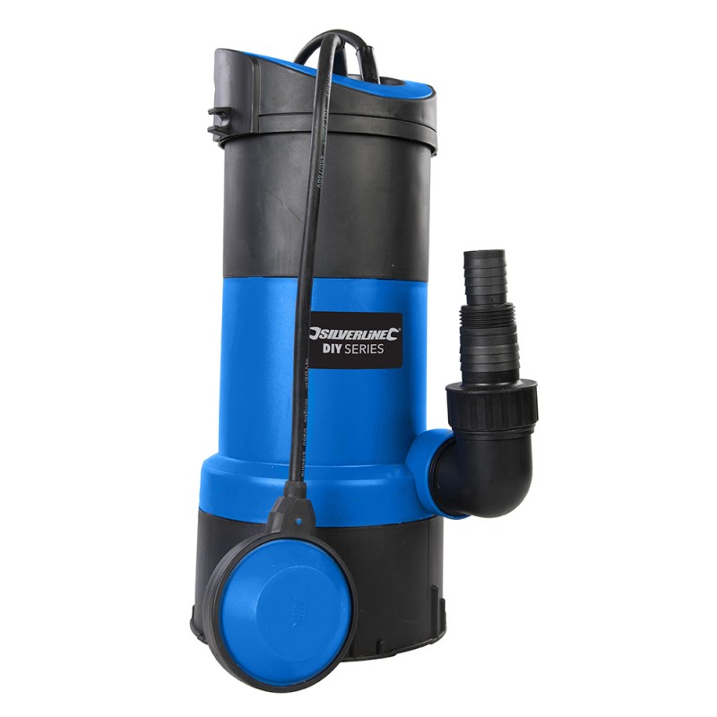 Bomba sumergible para aguas limpias y residuales 750 W