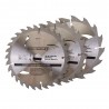 3 Discos WIDIA 150 mm- para sierra circular 16, 24, 30 dientes, 3 pzas
