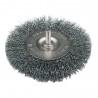 Cepillo circular 100 mm. de acero ondulado